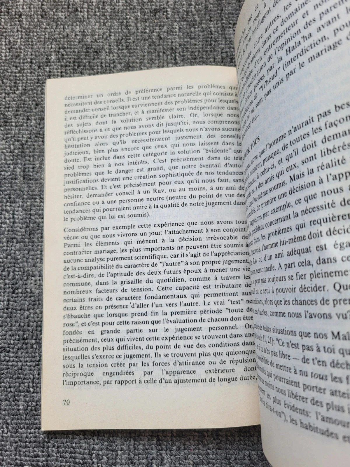 Livre Emounah n° 10 : Pensamento judeu, Torá, Judaísmo (Rabi Shlomo Eliézer Alfanderi) - Raro – photo 7